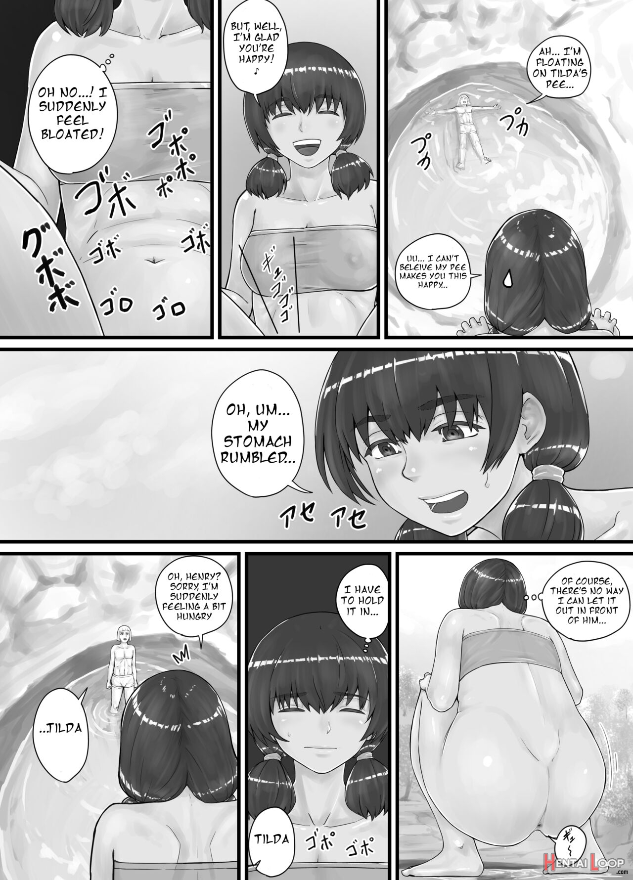 巨人娘ちゃん漫画 Ch.1-4（english Version） page 32