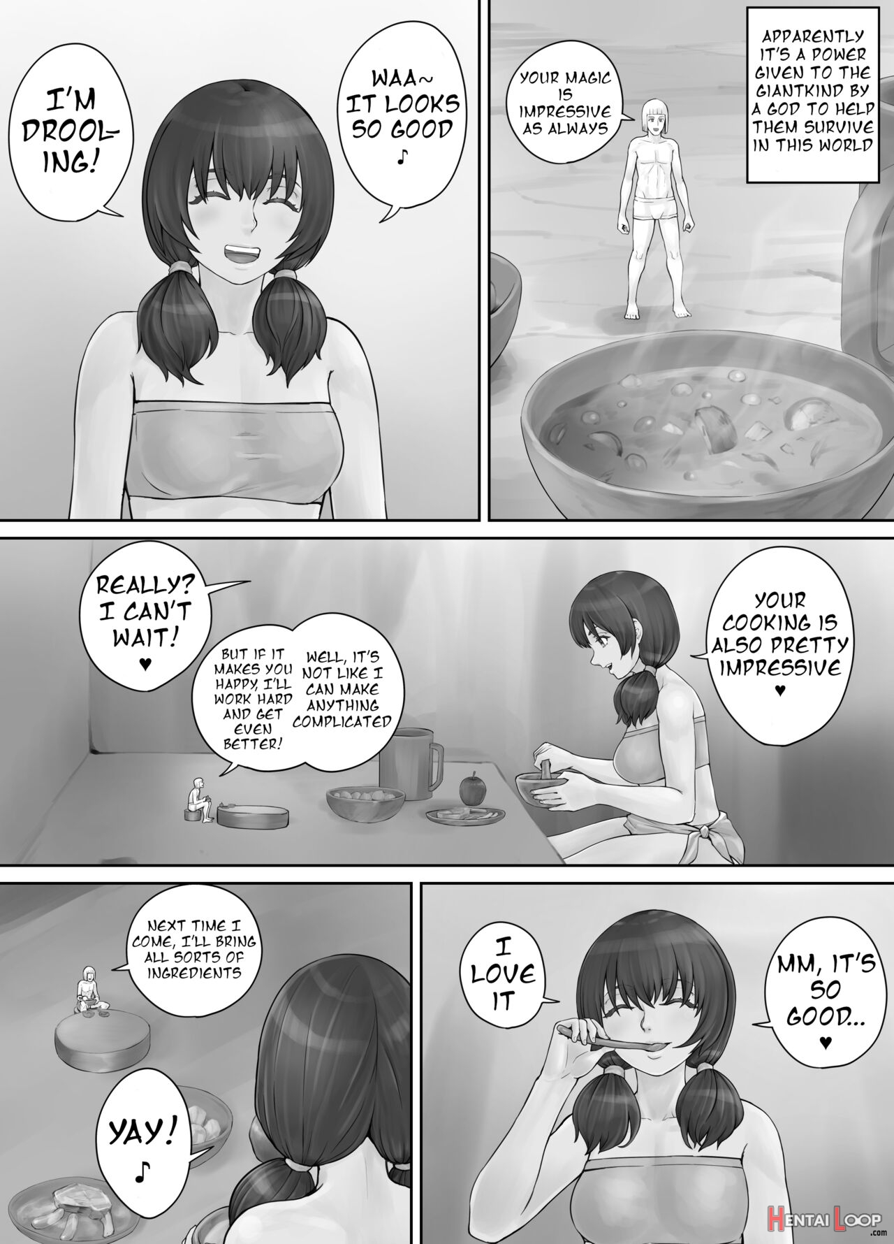 巨人娘ちゃん漫画 Ch.1-4（english Version） page 41