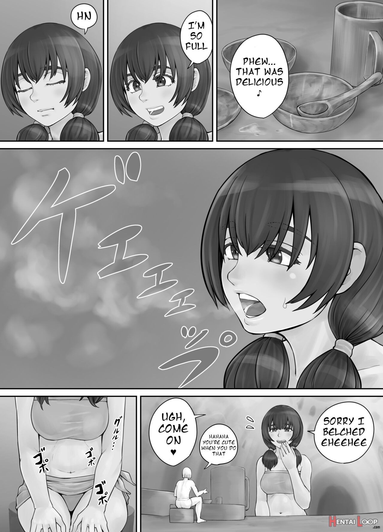 巨人娘ちゃん漫画 Ch.1-4（english Version） page 42