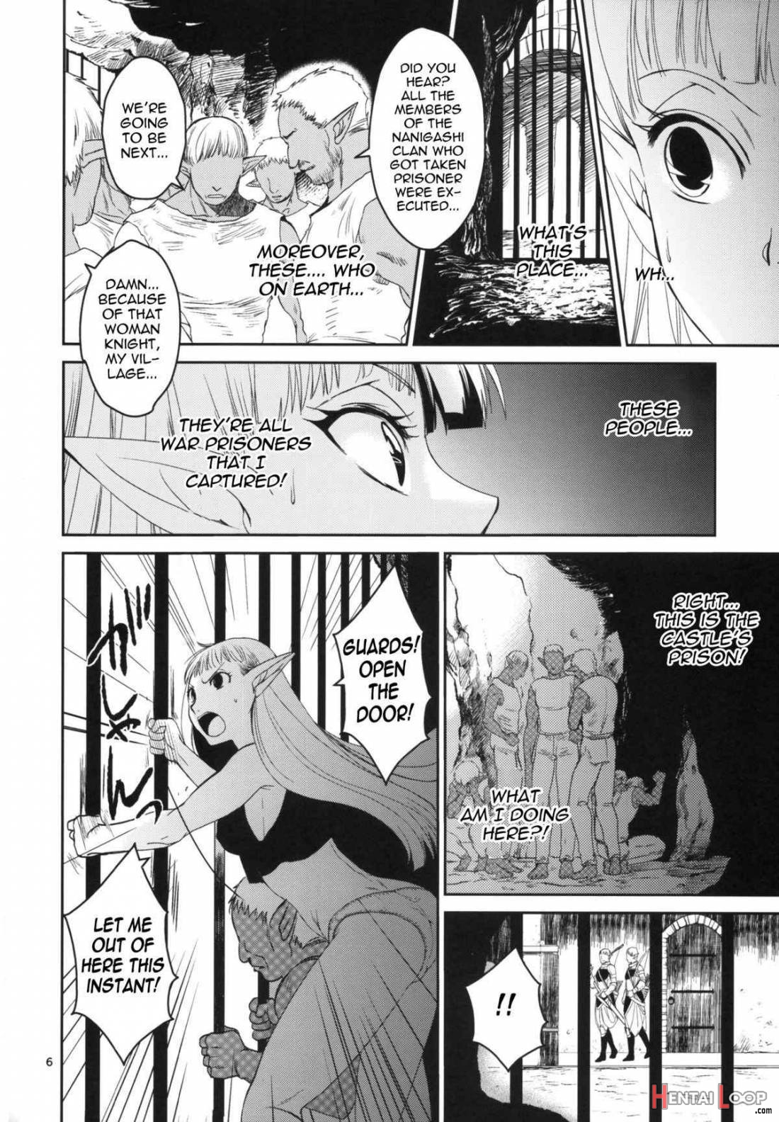 Elf no Onna Kishi no Junan page 8