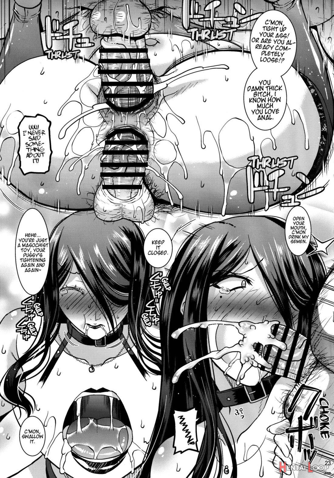 Ero Douga Haishin ga Shumi no Oku-san no Namahame Rankou Koukai Maso Benki page 22