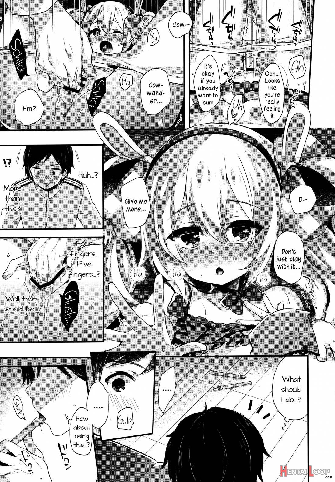 Ganbaru Laffey wa Gohoubi ga Hoshiin da yo page 8