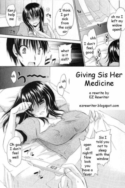 Giving Sis Her Medicine page 1