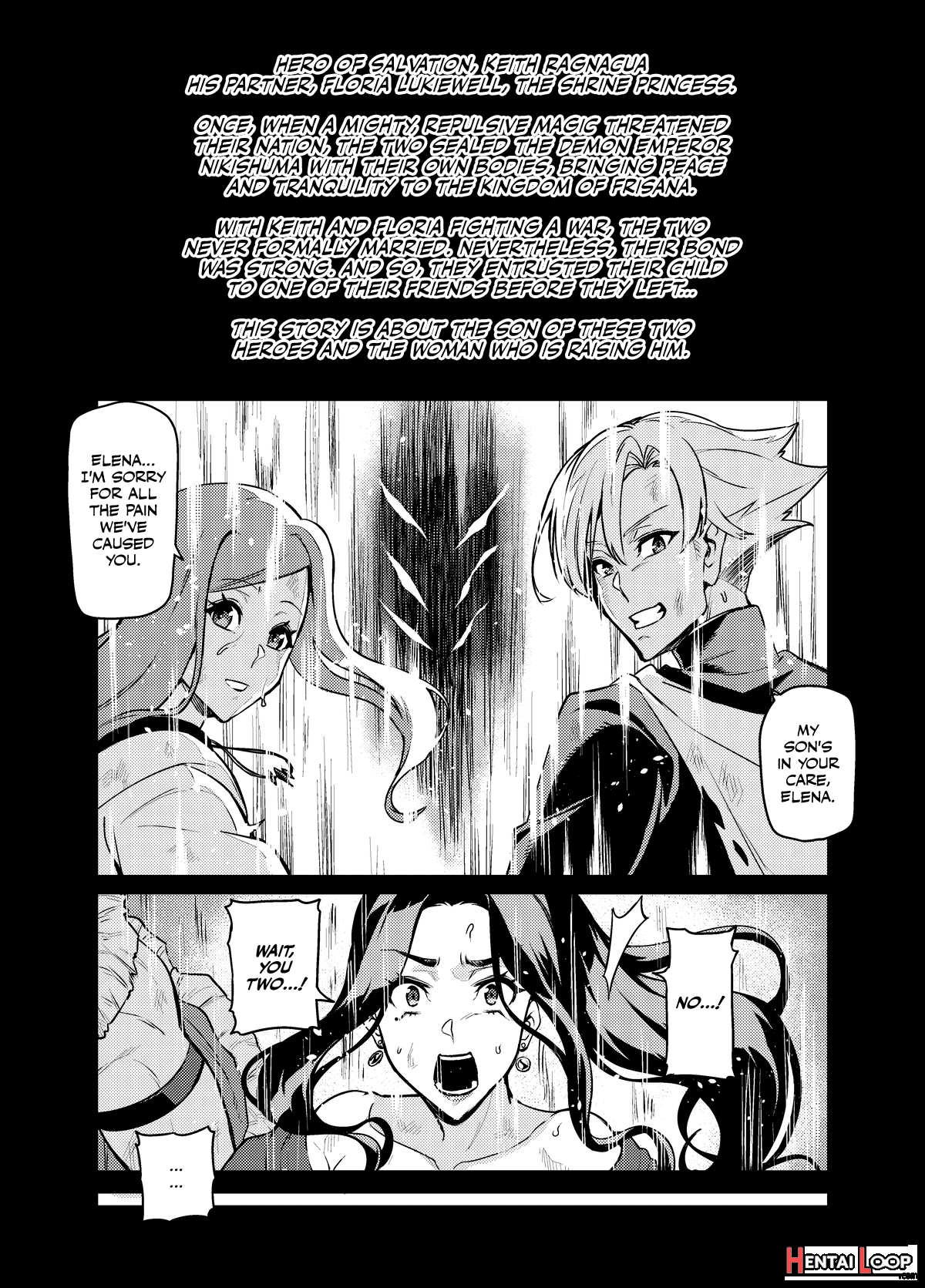 High Wizard Elena ~the Witch Who Fell In Love With The Child Entrusted To Her By Her Past Sweetheart~ Chapter 1, 3-5 page 3
