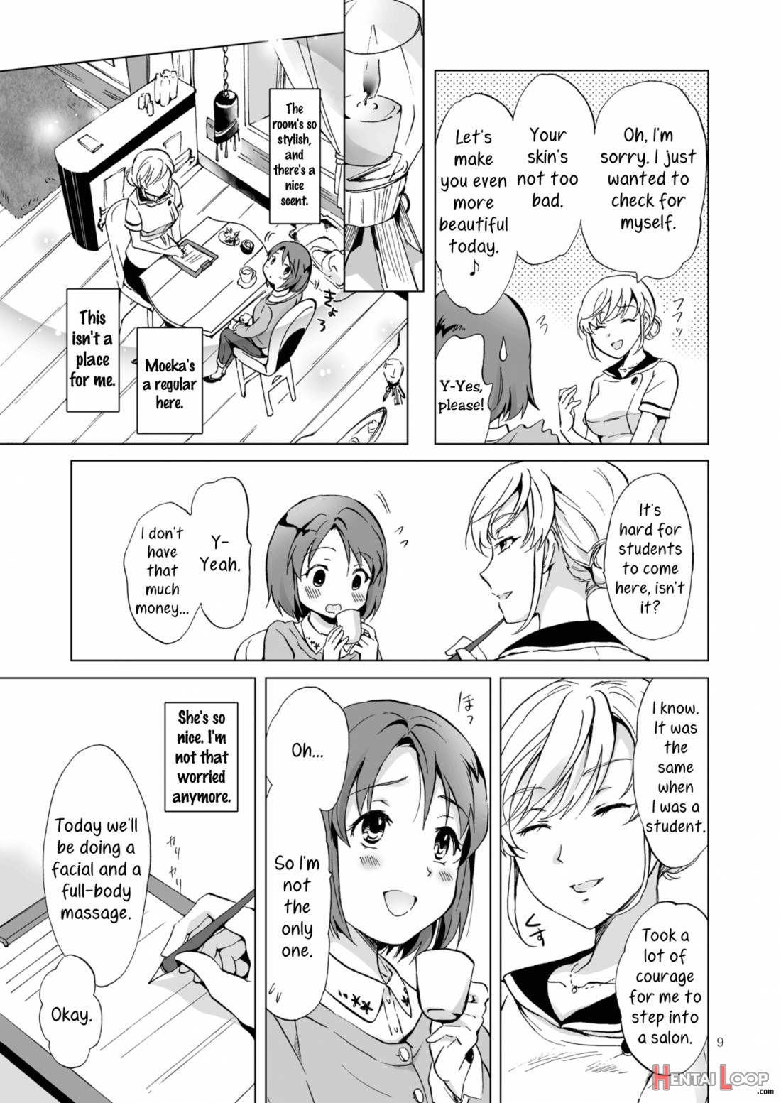 Himitsu no Yuri Esthe page 8