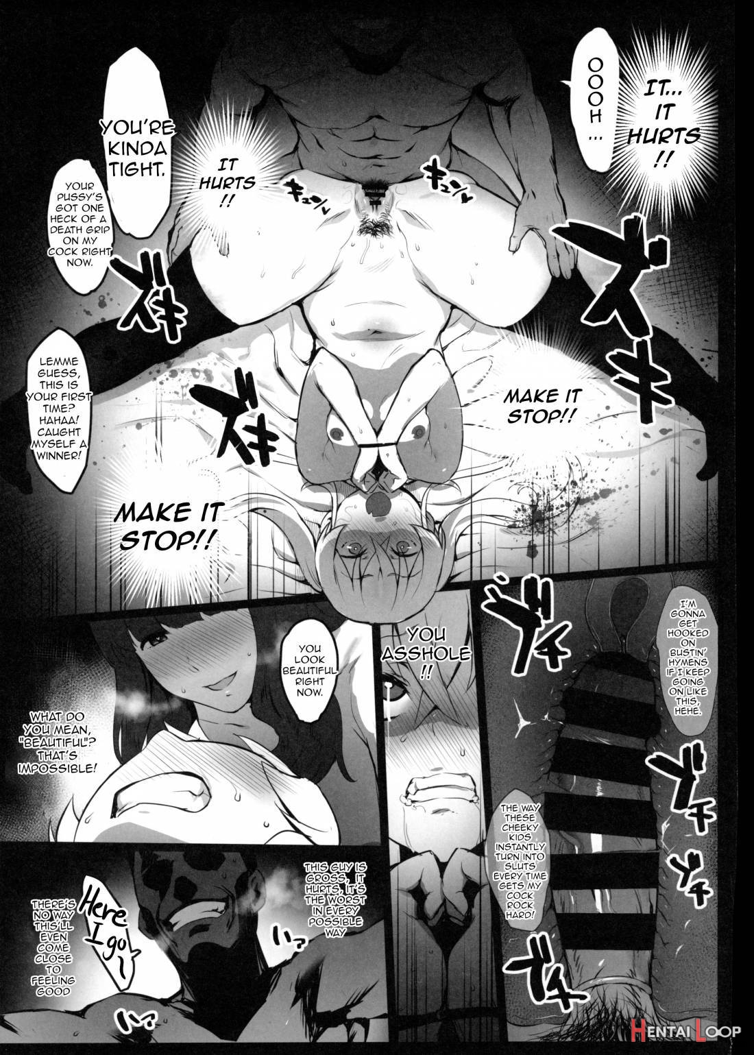 Hinnyuu-chan no Ana o Ijimeru Hon page 8