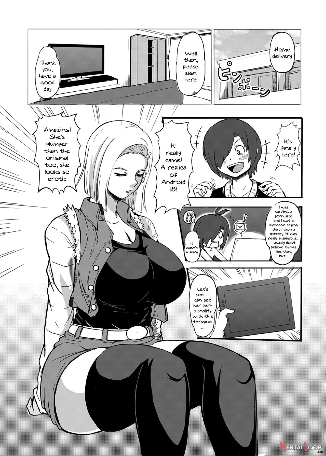 I Set Android 18's Shame To 0 And Fucked Her Over And Over page 2