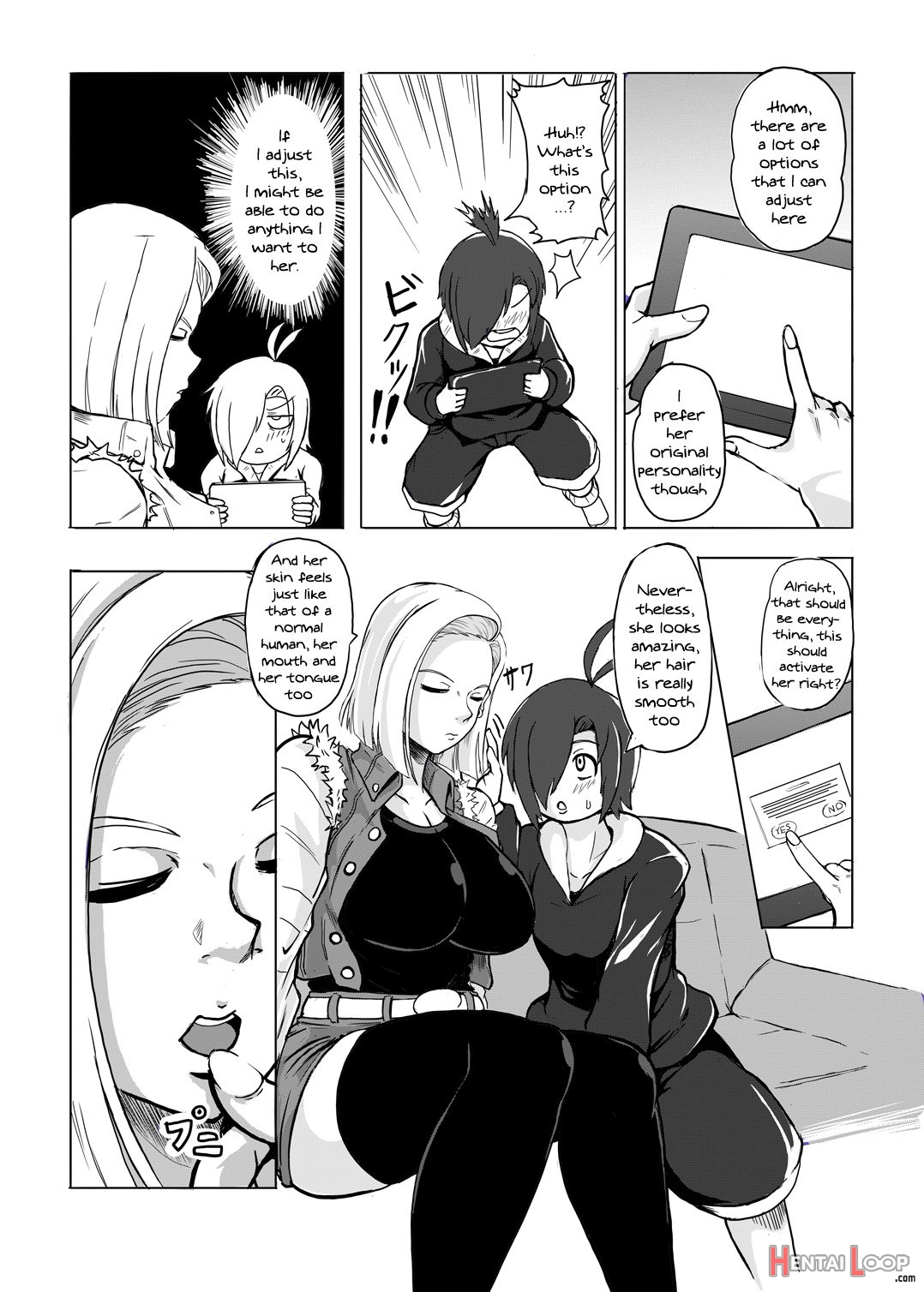I Set Android 18's Shame To 0 And Fucked Her Over And Over page 3