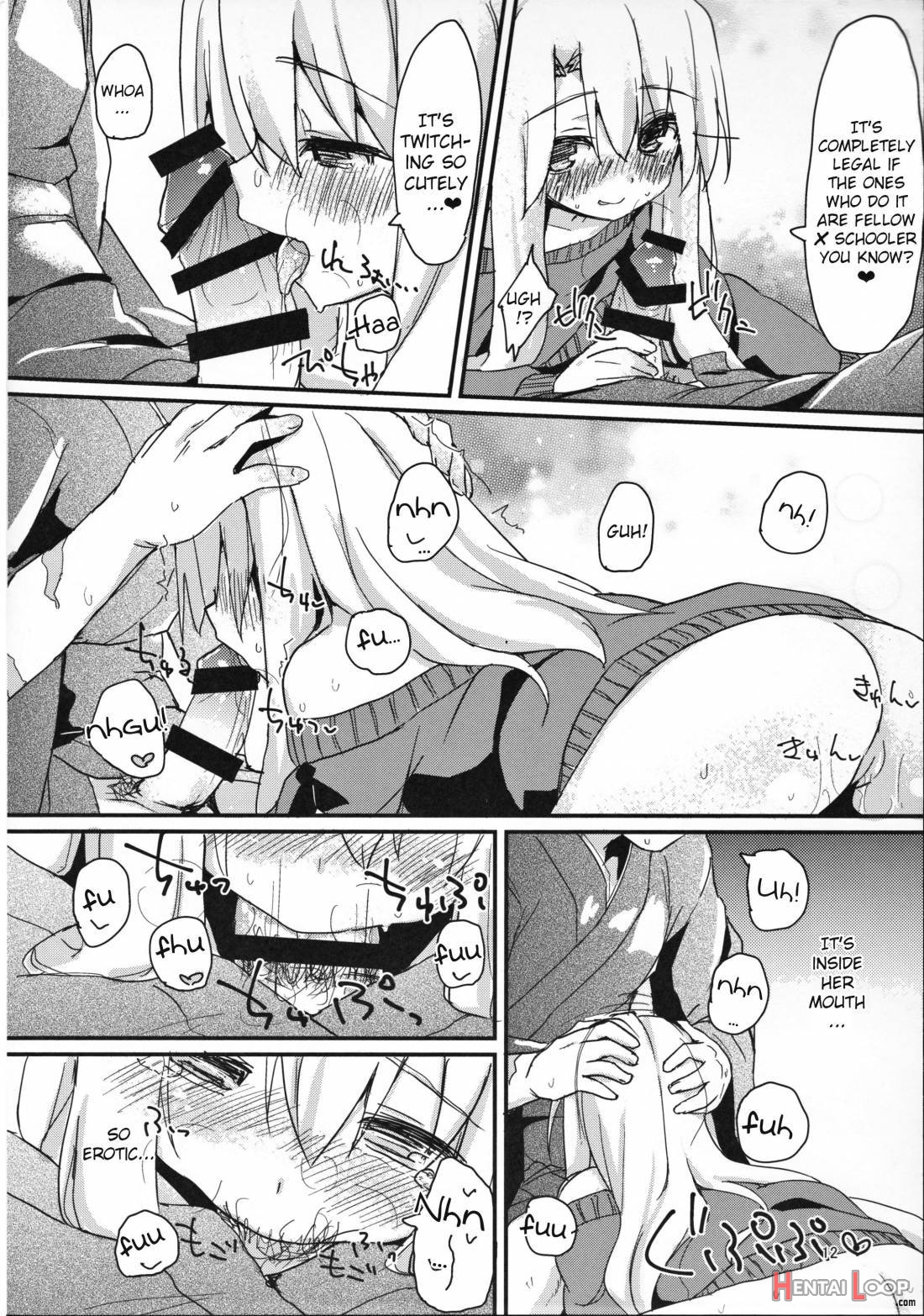 Illya-chan no Hatsujouki page 10