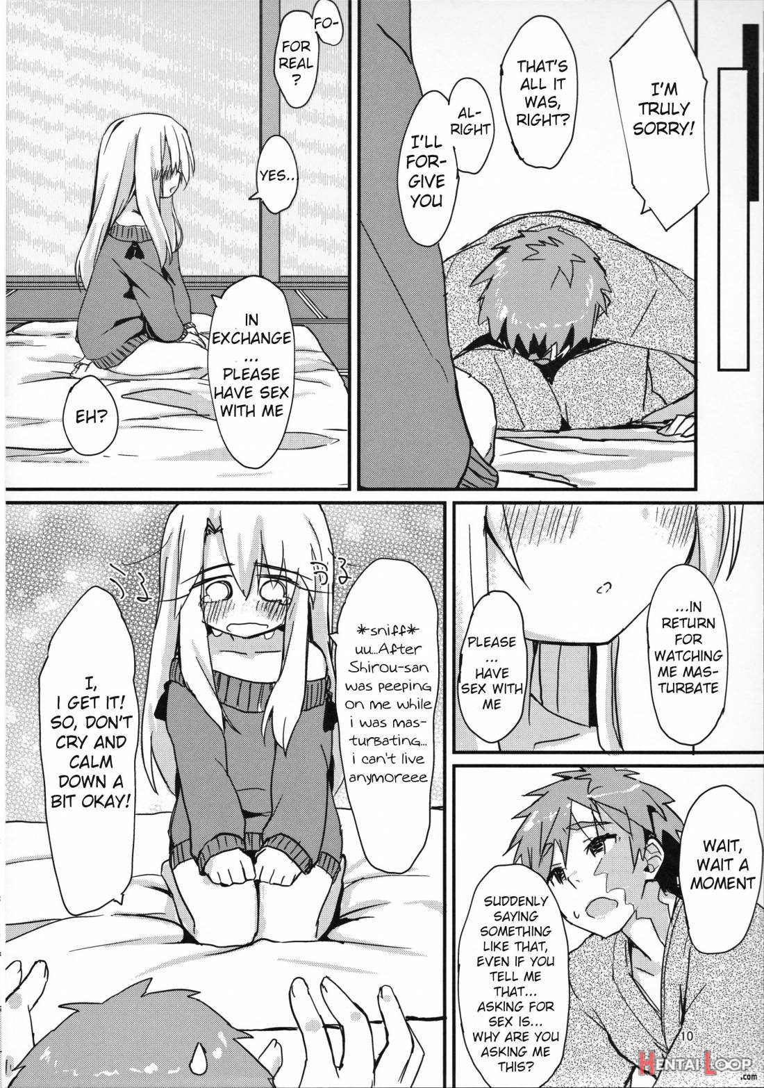 Illya-chan no Hatsujouki page 8