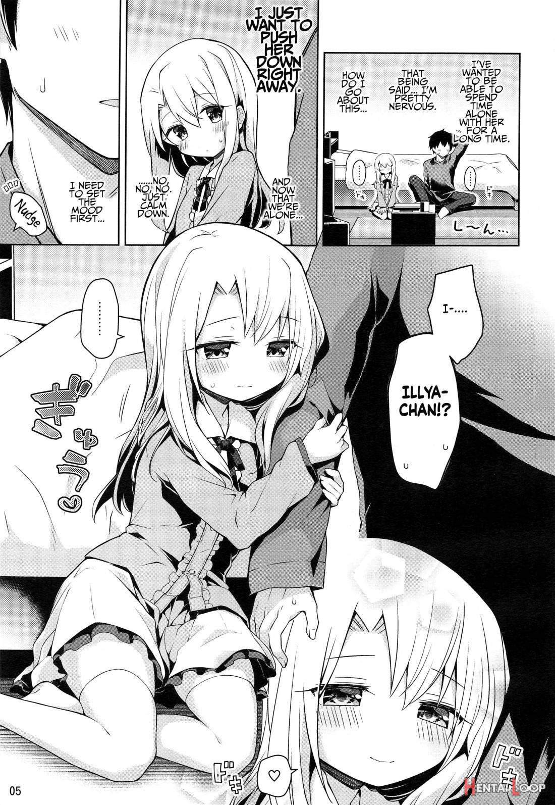 Illya to Ouchi de Ecchi Shitai!! page 4