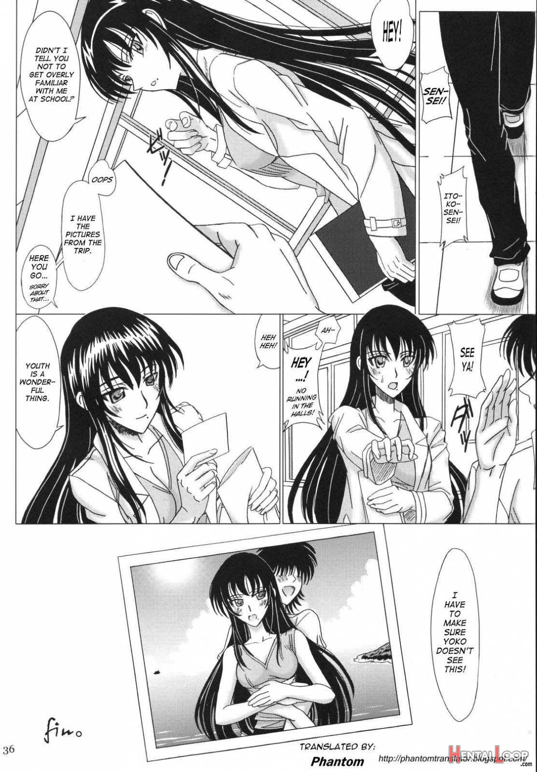 Itoko Sensei to LoveLove na Natsuyasumi. page 35