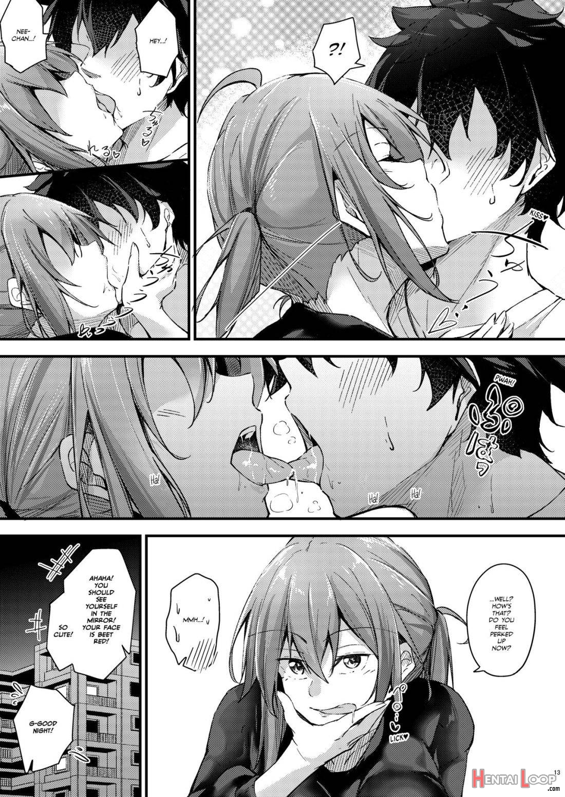 Itsudemo Dokodemo Nandemo Sasete Kureru Giri no Ane page 12