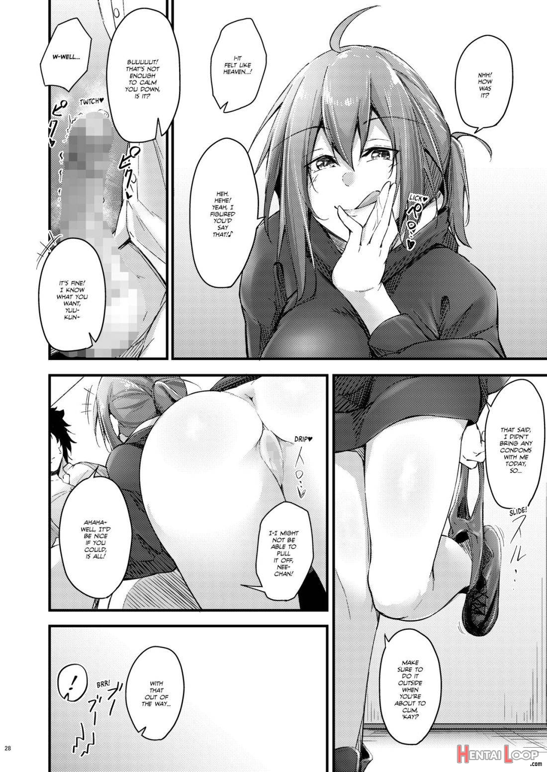 Itsudemo Dokodemo Nandemo Sasete Kureru Giri no Ane page 27