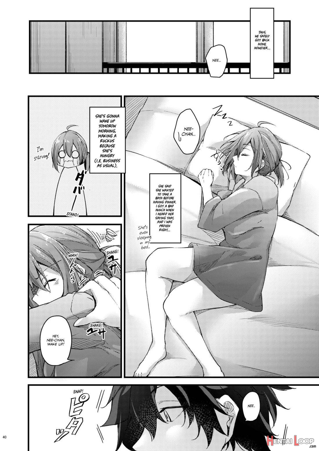 Itsudemo Dokodemo Nandemo Sasete Kureru Giri no Ane page 39