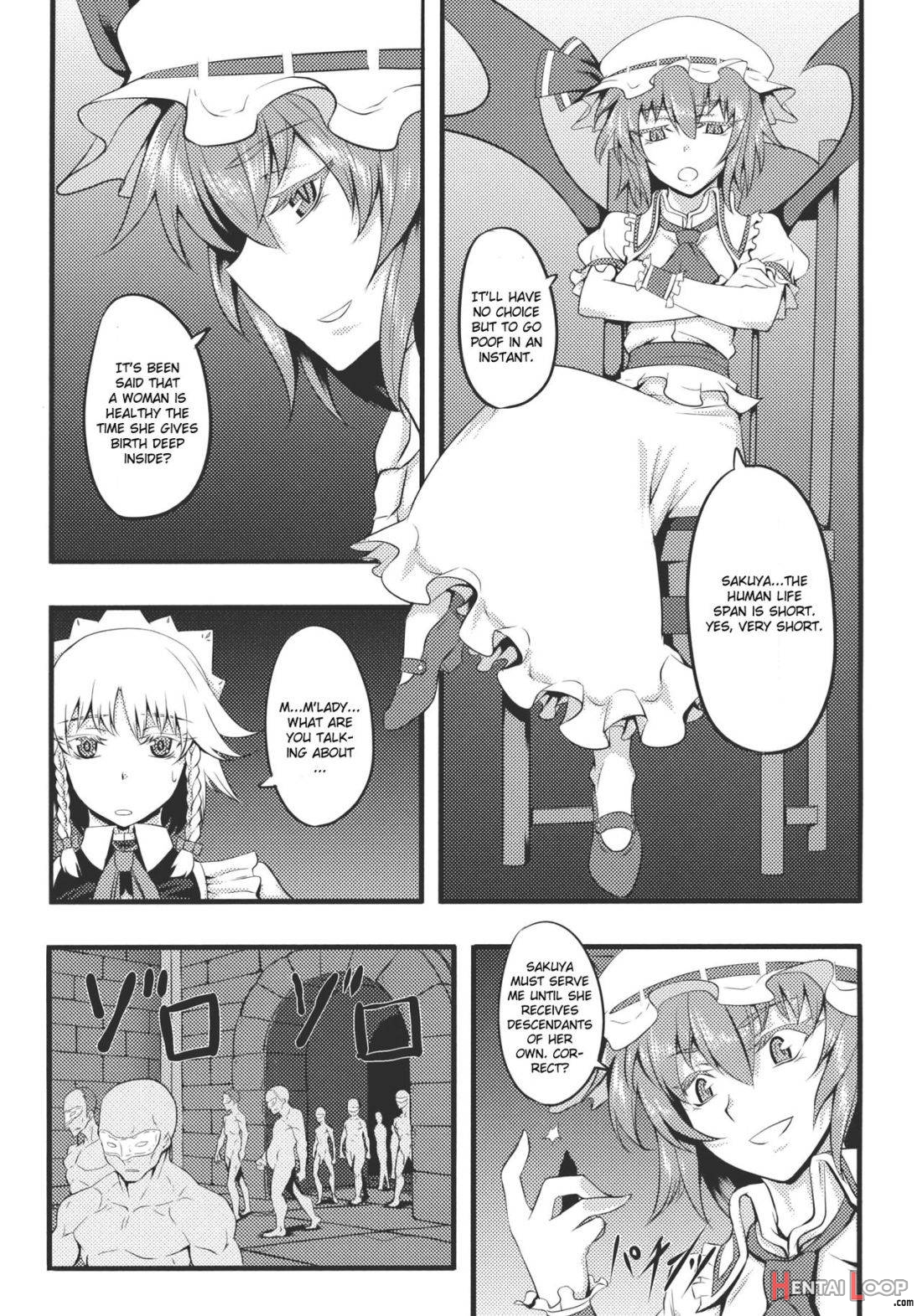 Izayoi Sakuya no Nerenai Yoru page 4