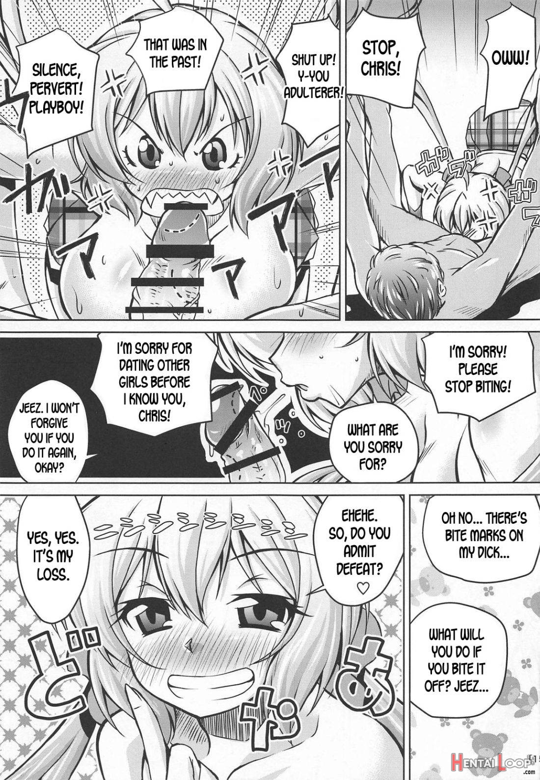 Junjou Karen na Yukine Chris to Love Love Otome na Ecchi page 14