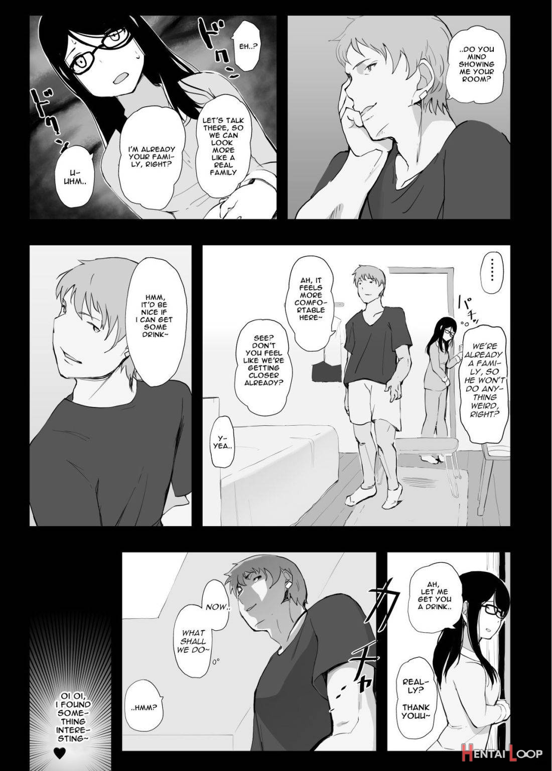 Kanojo to Senpai ga Kazoku ni Natta hi page 10