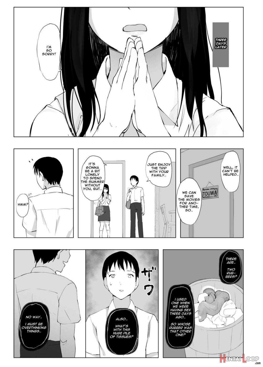 Kanojo to Senpai ga Kazoku ni Natta hi page 28