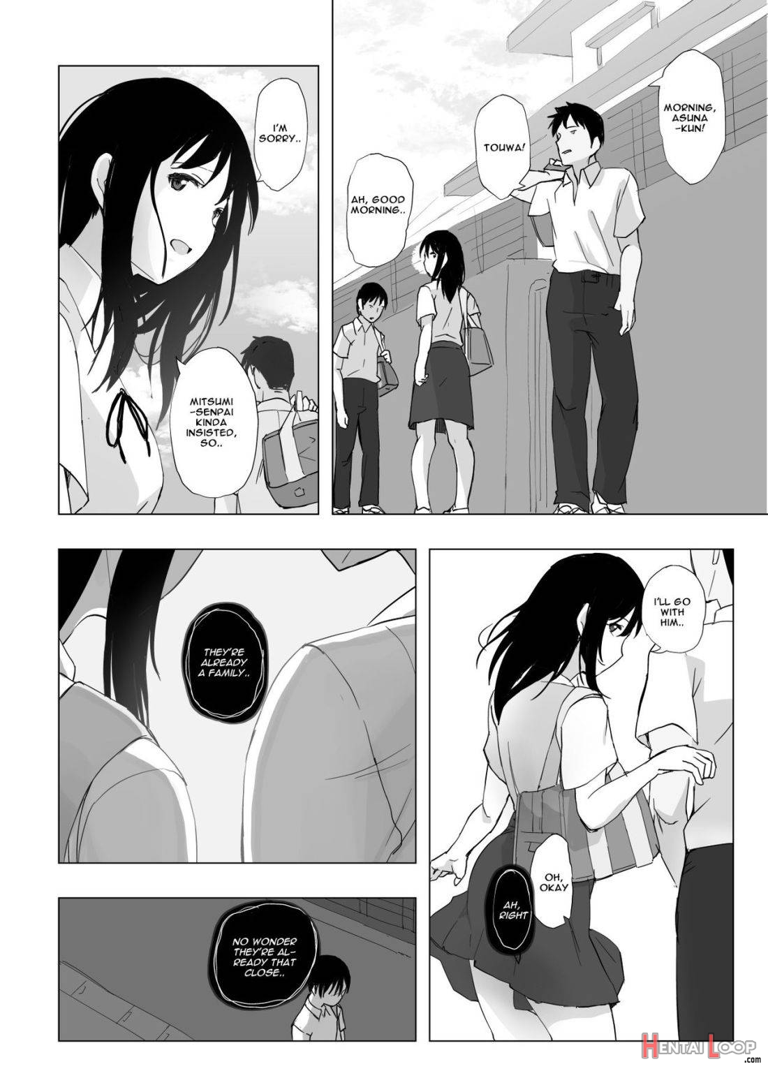 Kanojo to Senpai ga Kazoku ni Natta hi page 31