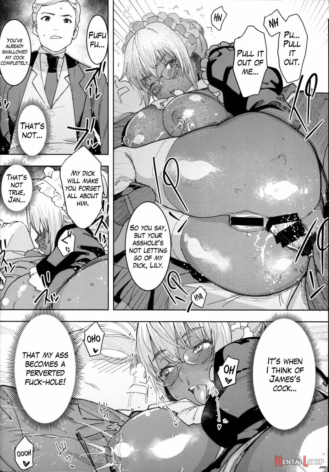 Kasshoku Kokumaro Funnyuu Maid Stardust Genius Kanketsuhen page 13