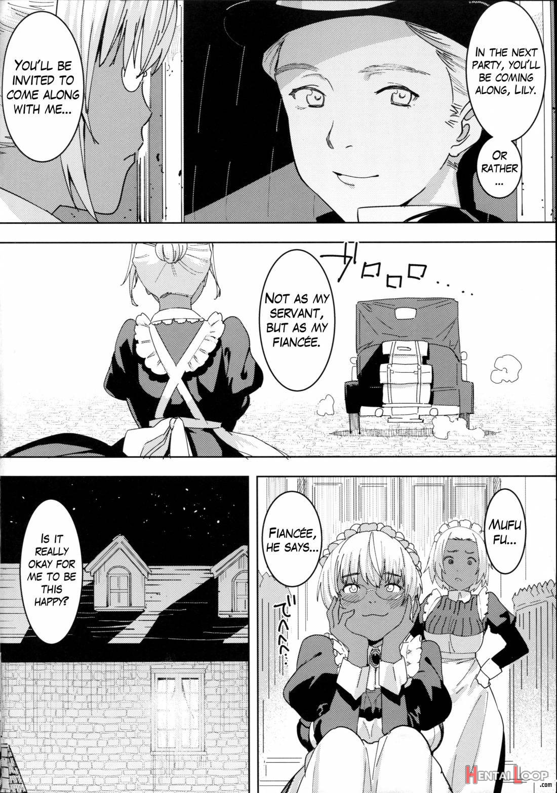 Kasshoku Kokumaro Funnyuu Maid Stardust Genius Kanketsuhen page 5