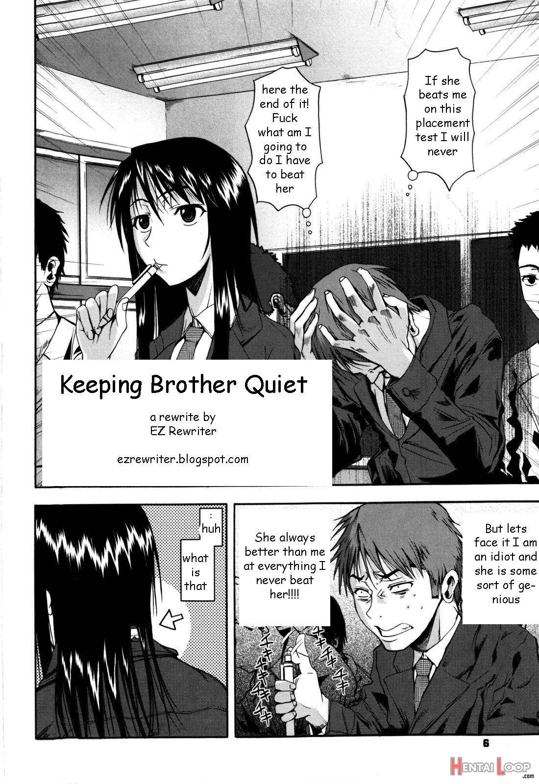 Keeping Brother Quiet page 2
