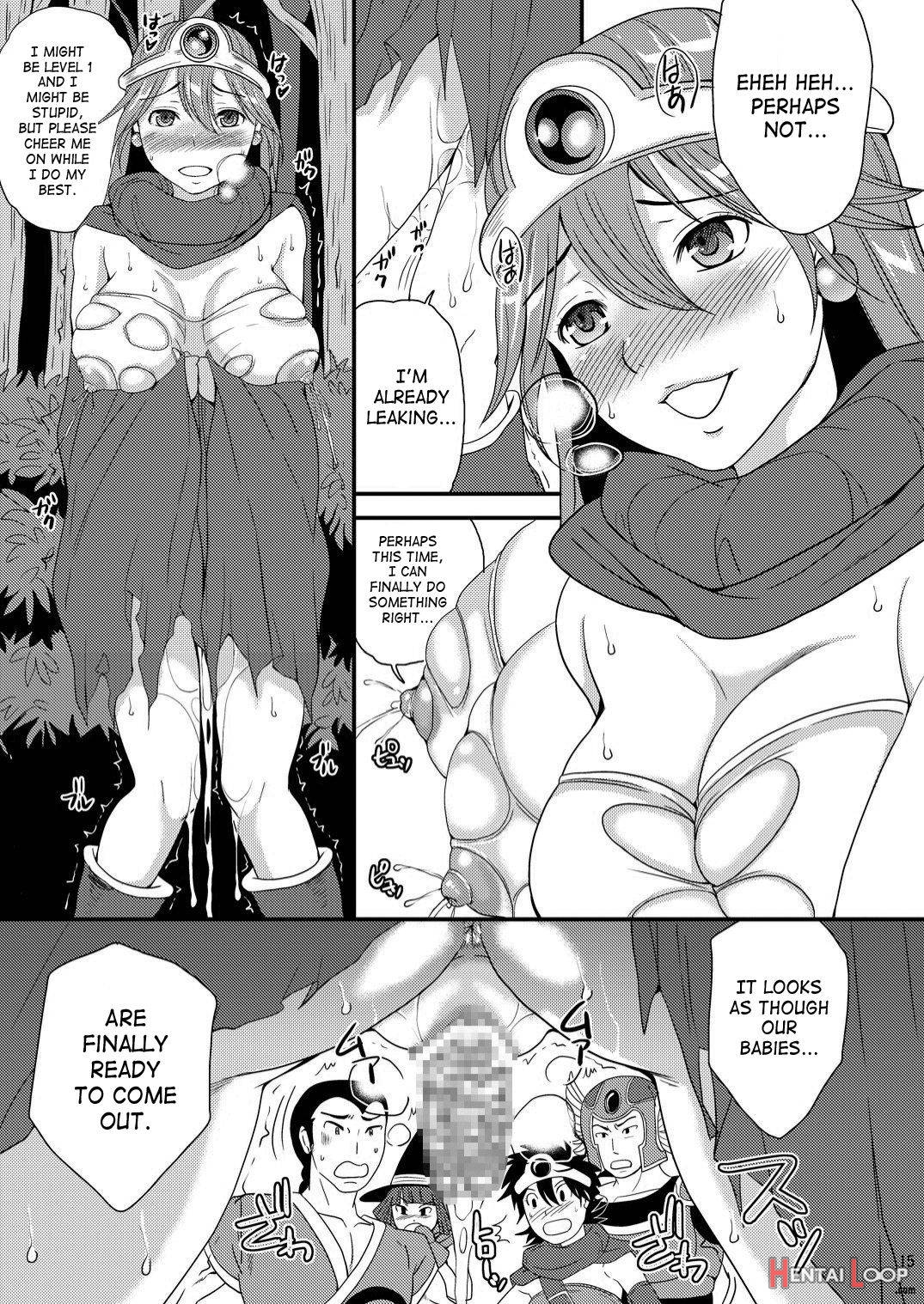 Kenja to Senshi ga Sanran Sarechau Hon page 13