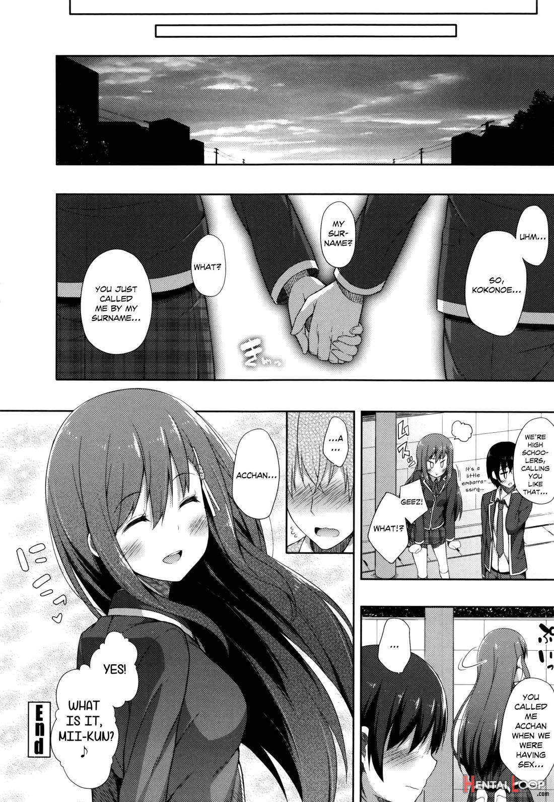 Kimi ga Haramu made Nando mo Aishiteru page 190