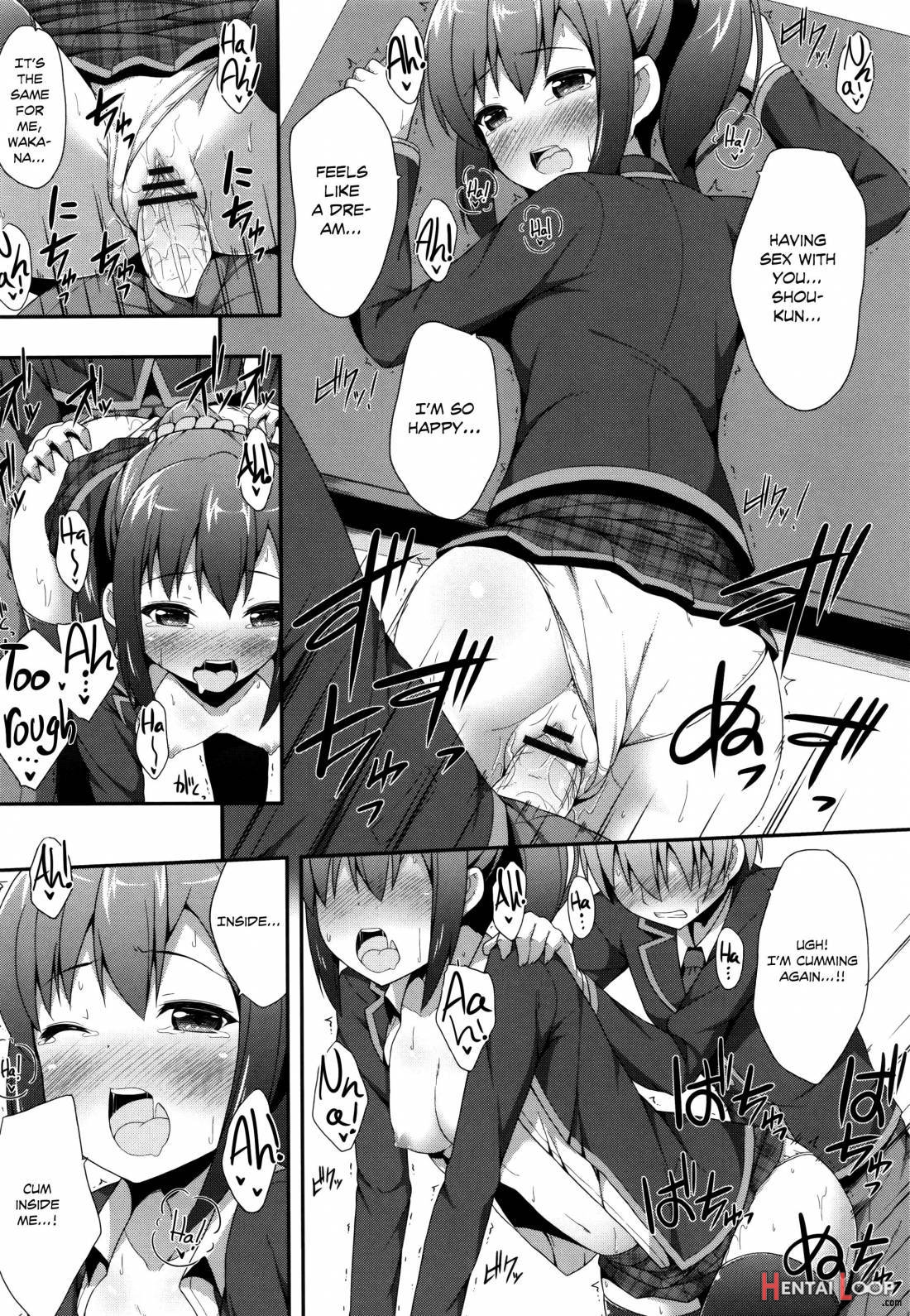 Kimi ga Haramu made Nando mo Aishiteru page 71