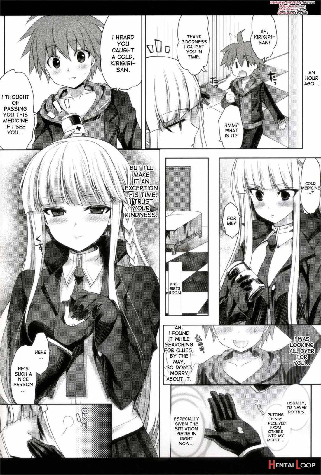 Kirigiri-san, Sore wa Biyaku Da yo! page 4