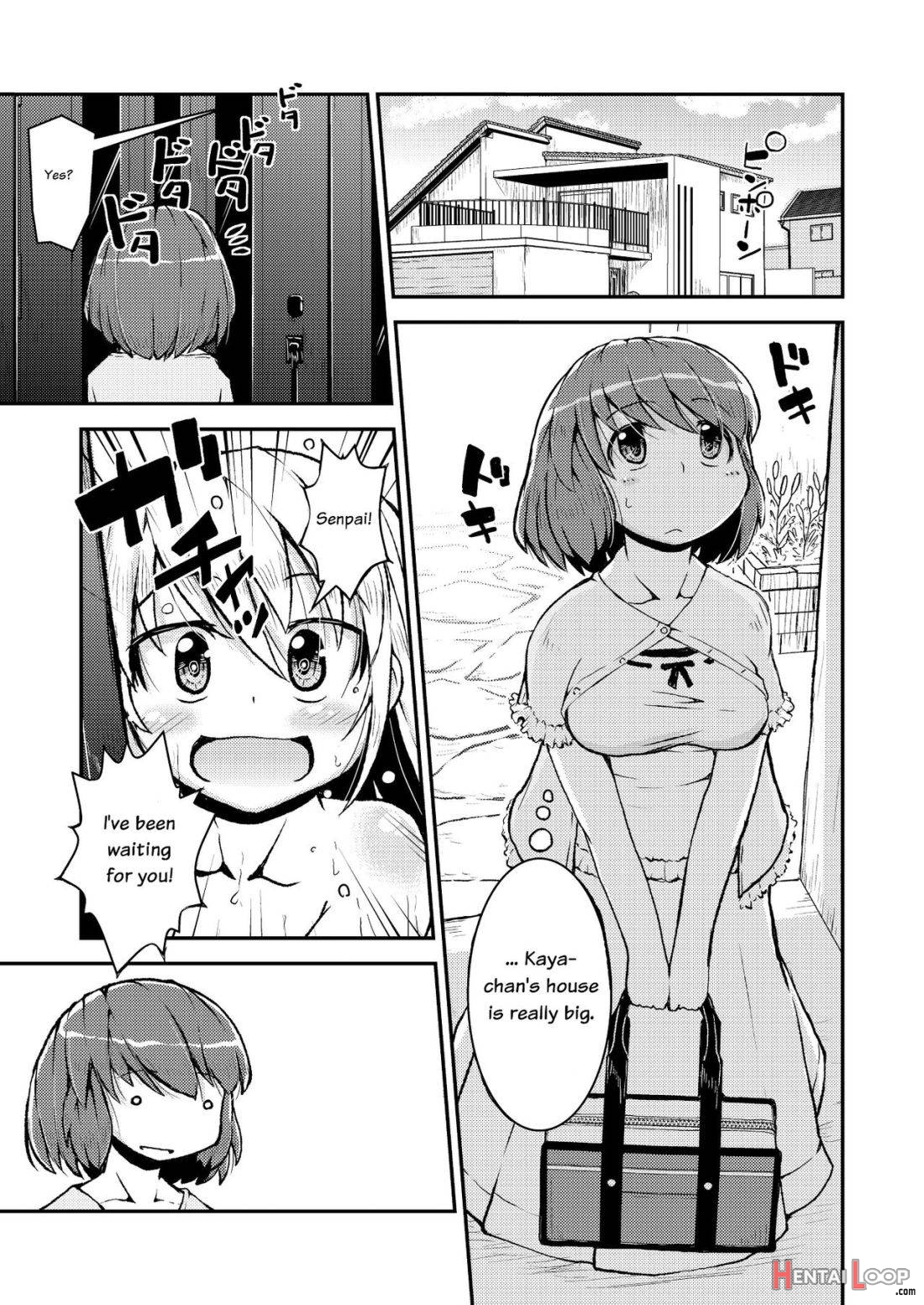 Konya ha, zutto, senpai to Soushuuhen page 3