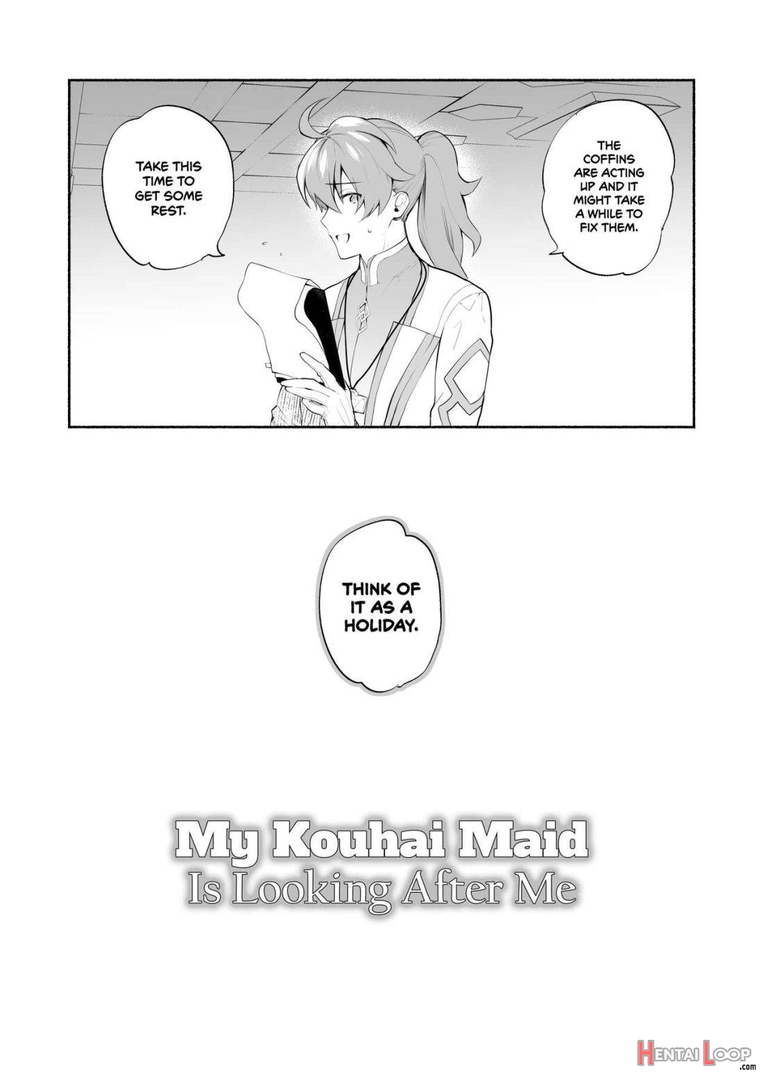 Kouhai Maid ga Osewa o Shite Kureru You desu page 4