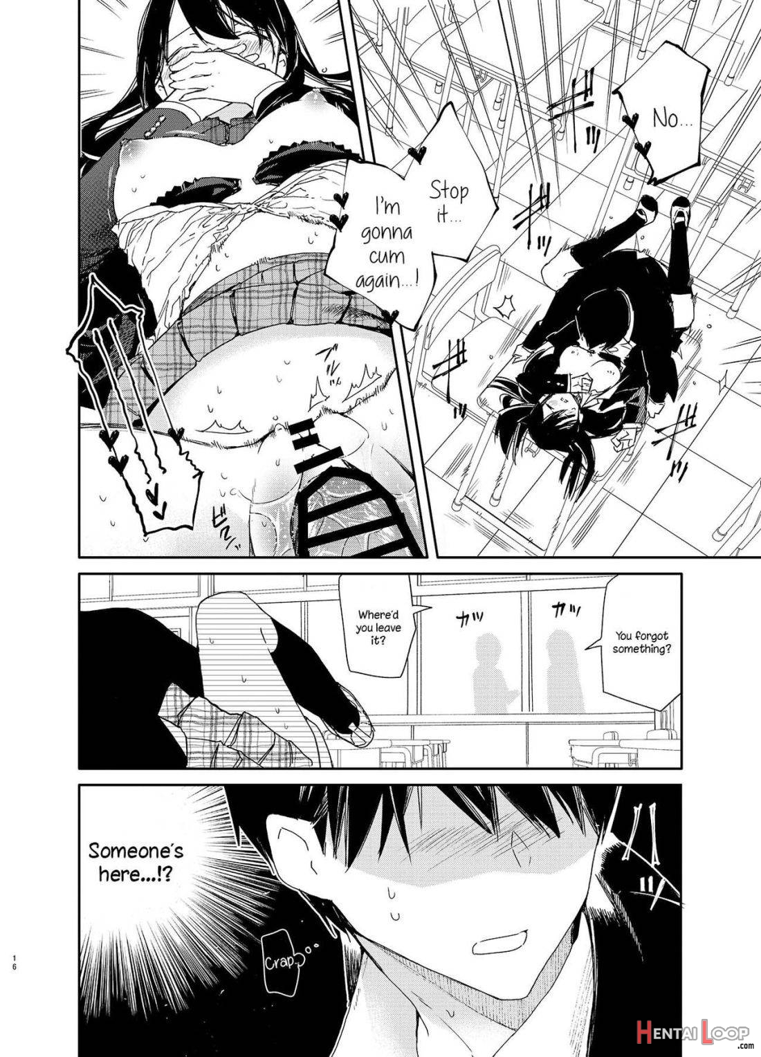 Kousai Hantoshime no Kanojo to Houkago Torotoro Ecchi page 13