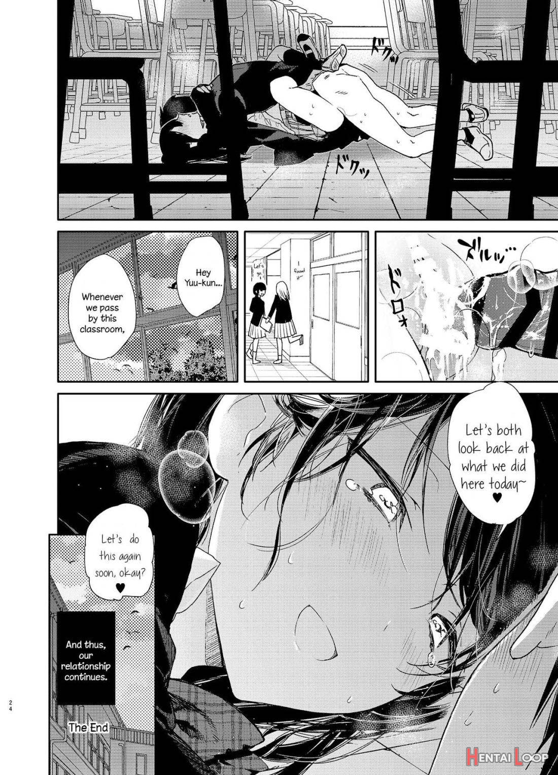 Kousai Hantoshime no Kanojo to Houkago Torotoro Ecchi page 21