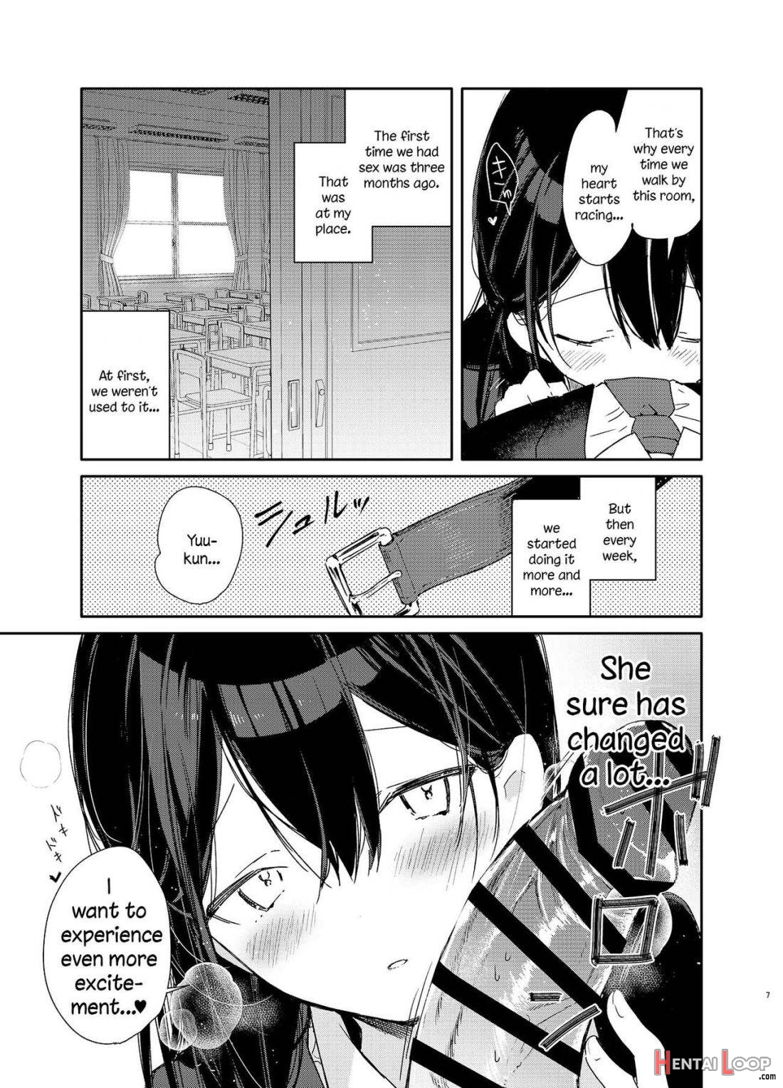 Kousai Hantoshime no Kanojo to Houkago Torotoro Ecchi page 4