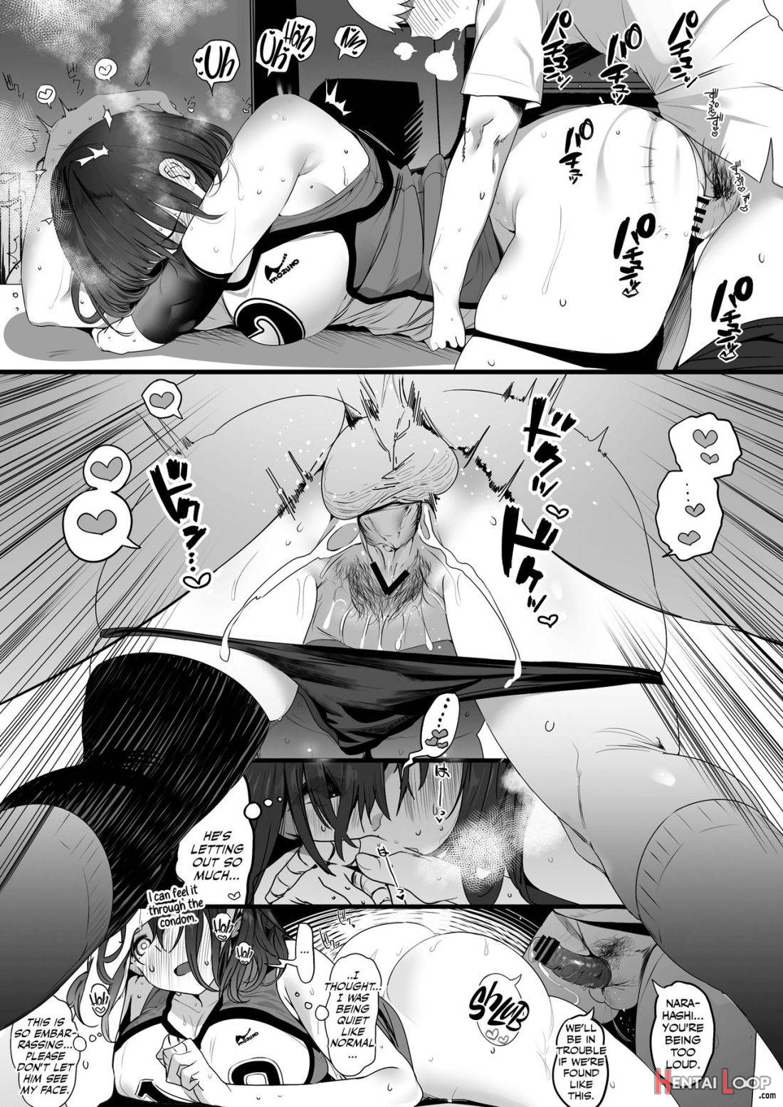 Koushinchou Volley-bu no Seisokei Kanojo ga Senpai no Mono ni Natte Shimau Ichibushijuu page 10