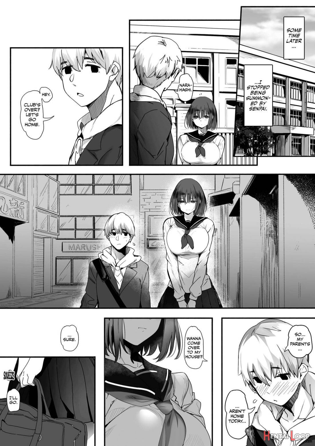 Koushinchou Volley-bu no Seisokei Kanojo ga Senpai no Mono ni Natte Shimau Ichibushijuu page 29