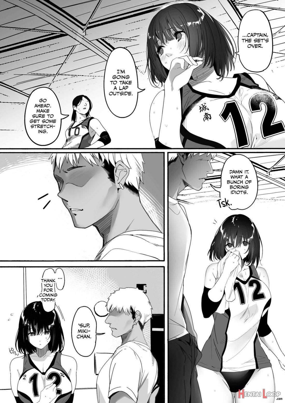 Koushinchou Volley-bu no Seisokei Kanojo ga Senpai no Mono ni Natte Shimau Ichibushijuu page 5