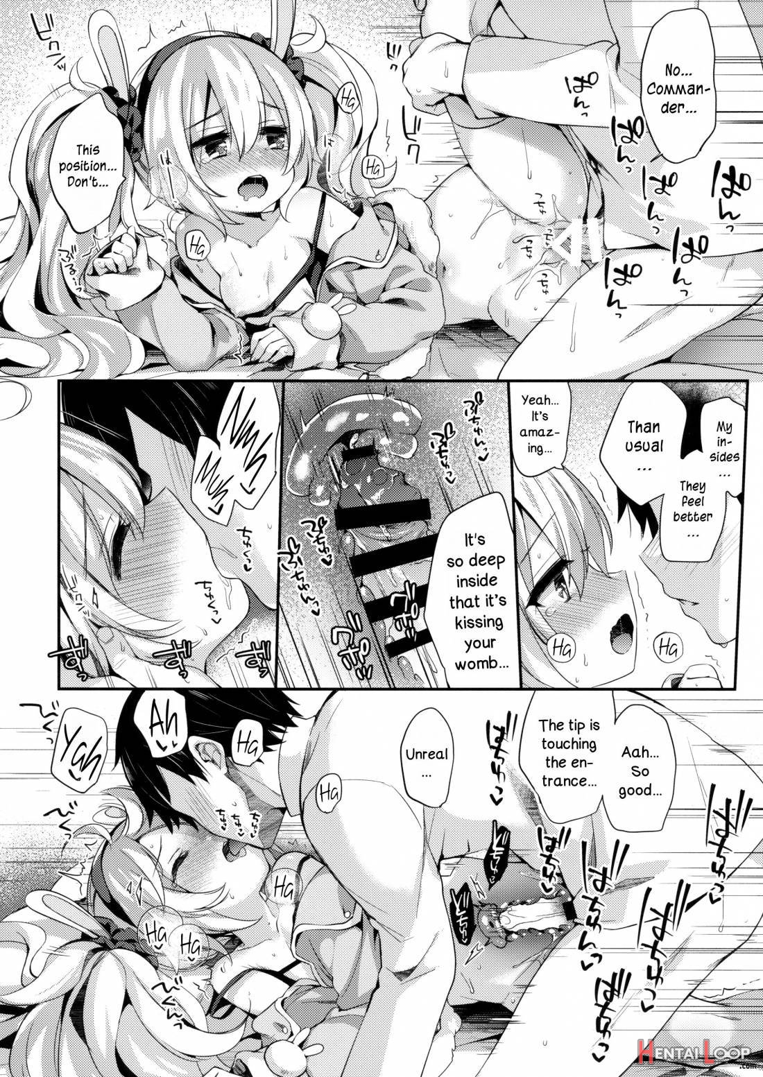 Kyou no Laffey wa Suggoku Onemu da yo page 11