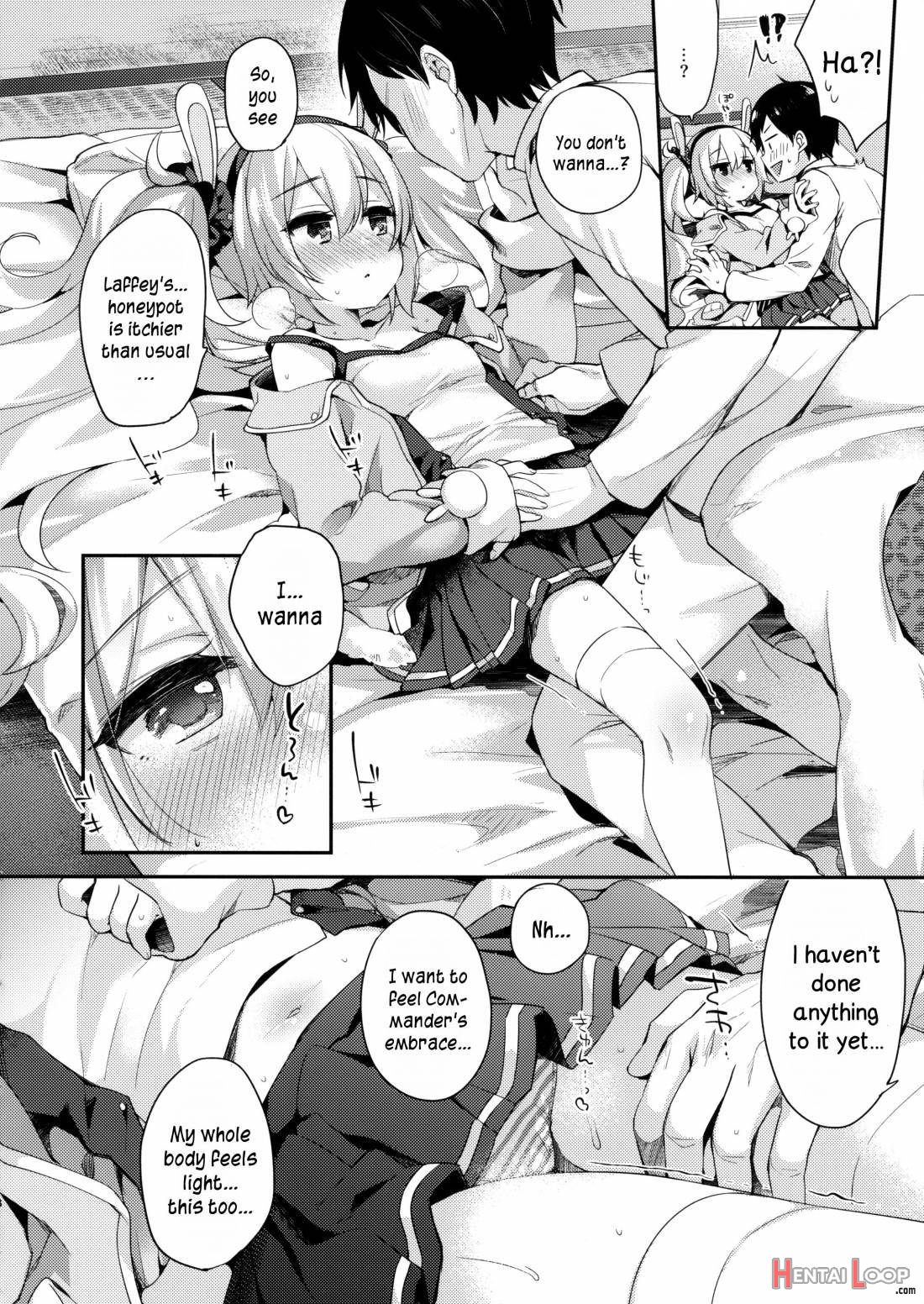 Kyou no Laffey wa Suggoku Onemu da yo page 5