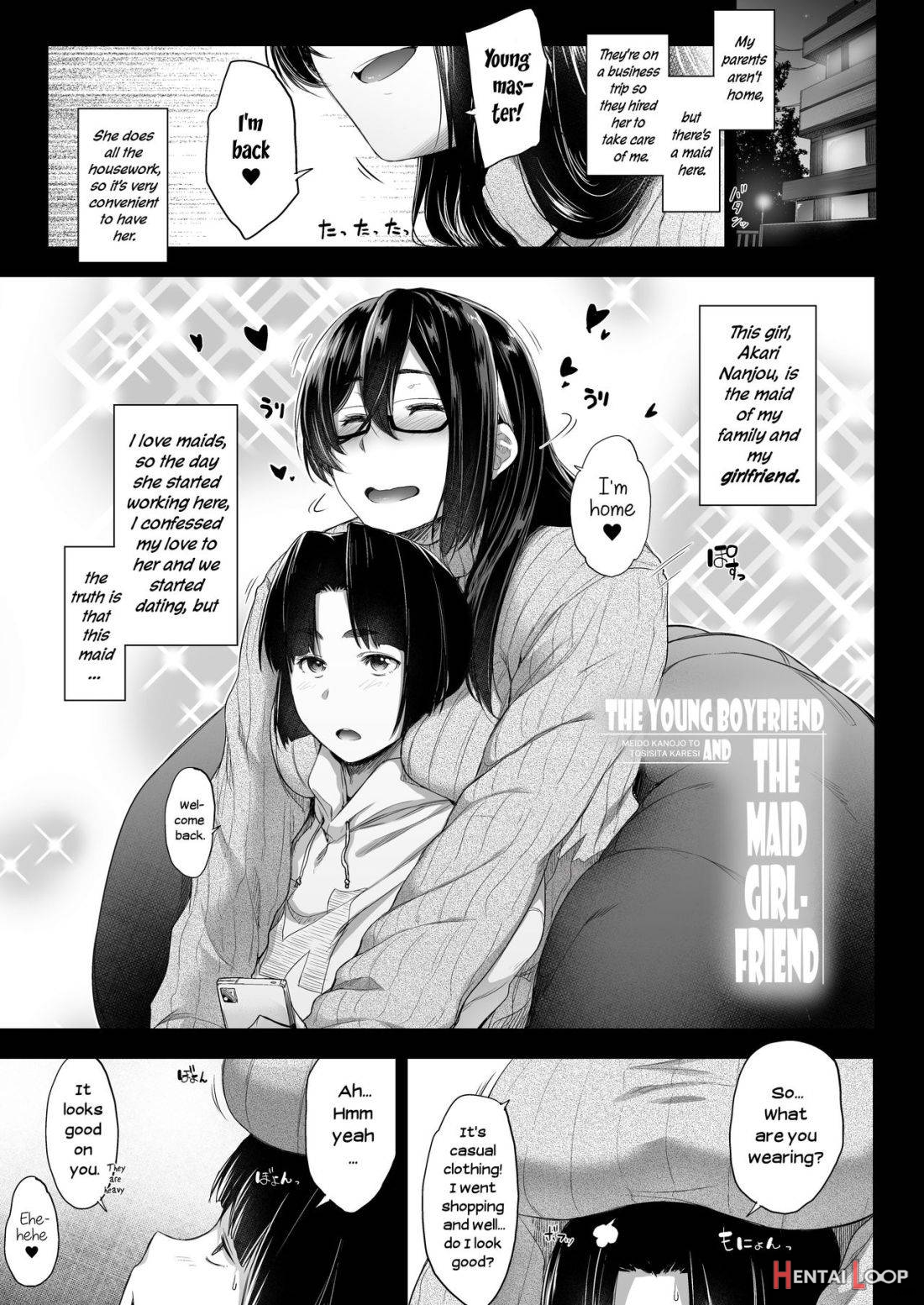 Maid Kanojo to Toshishita Kareshi page 2