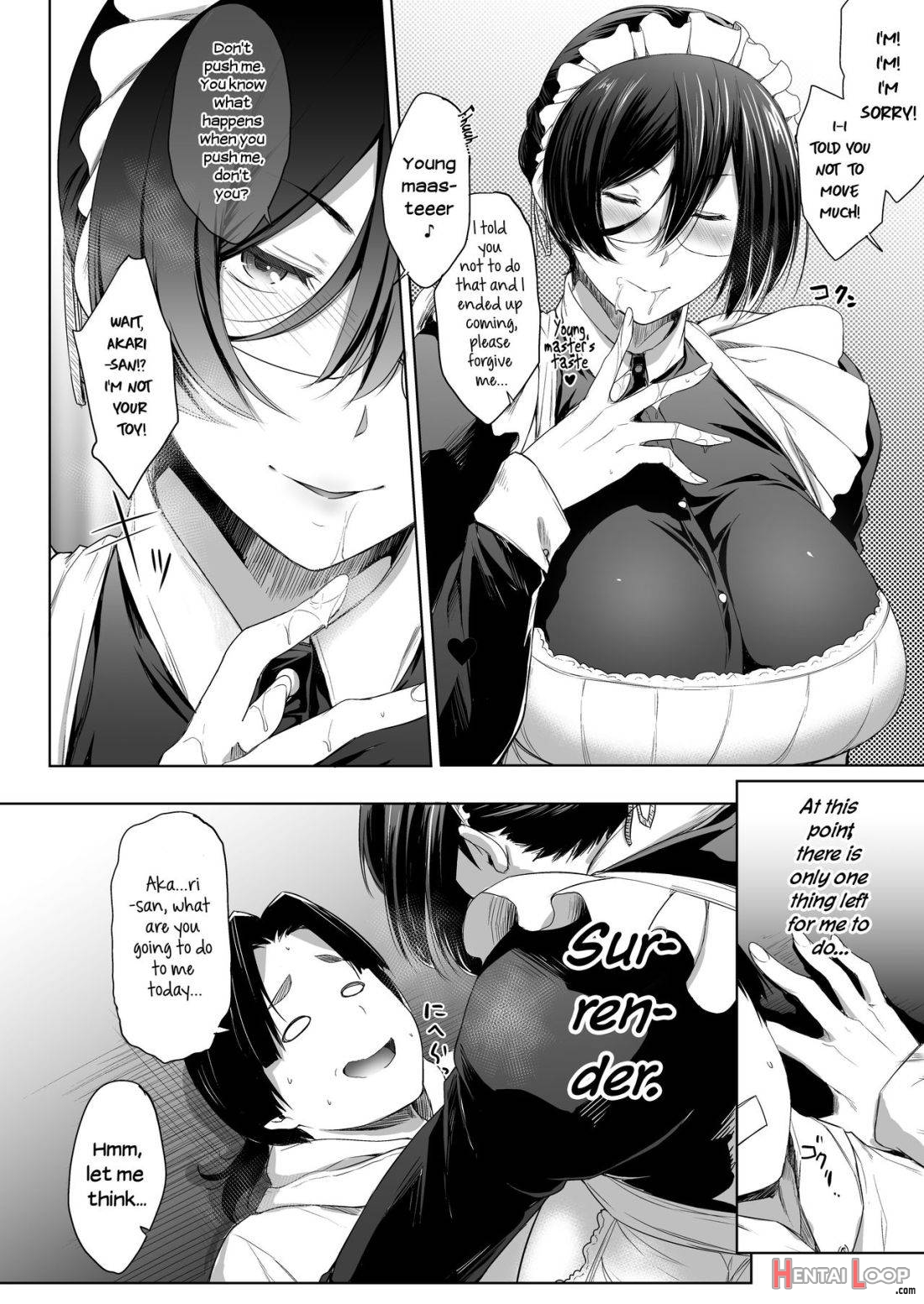 Maid Kanojo to Toshishita Kareshi page 9