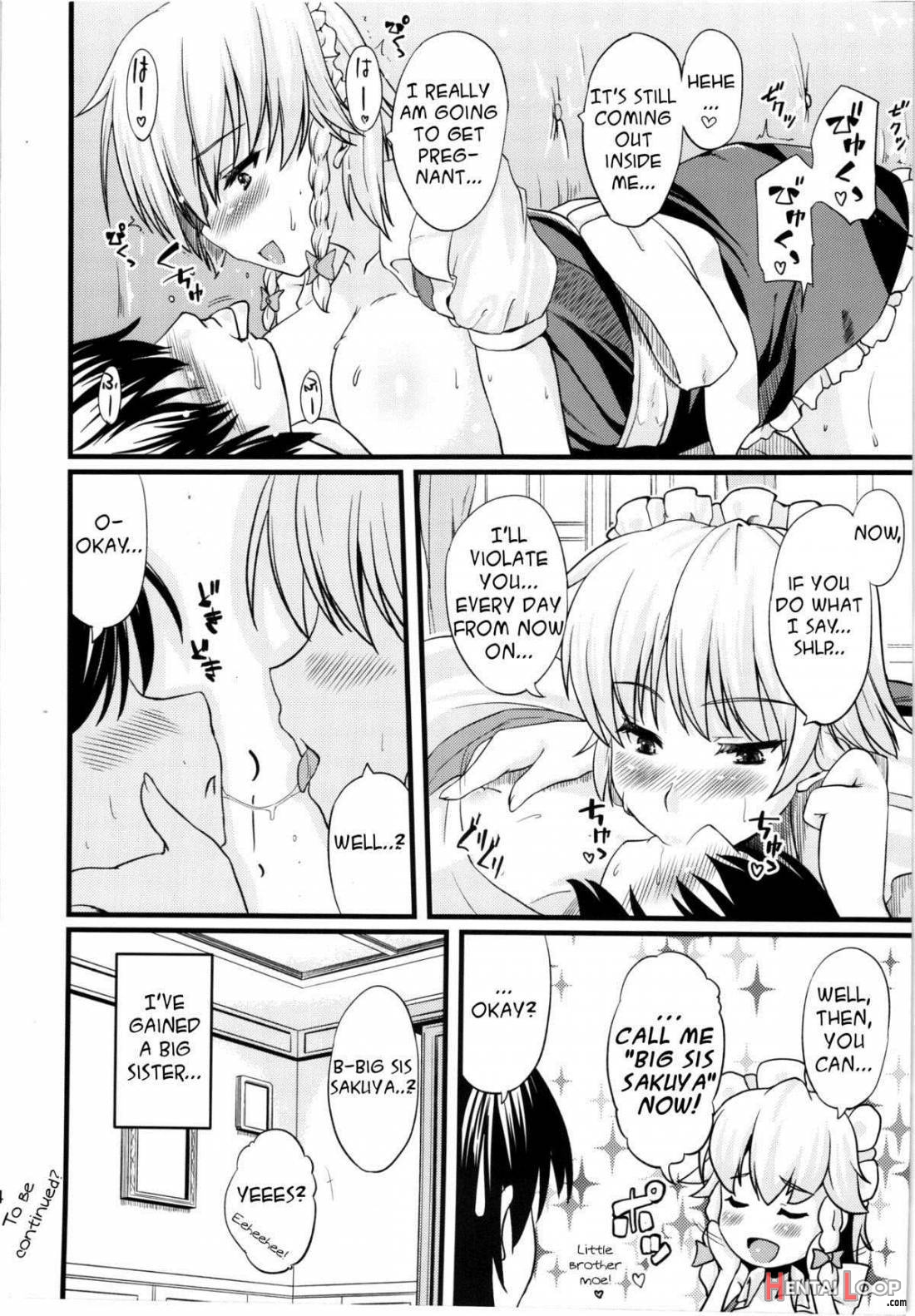 Maid no Onee-san ga Shibori Totte Ageru. page 14