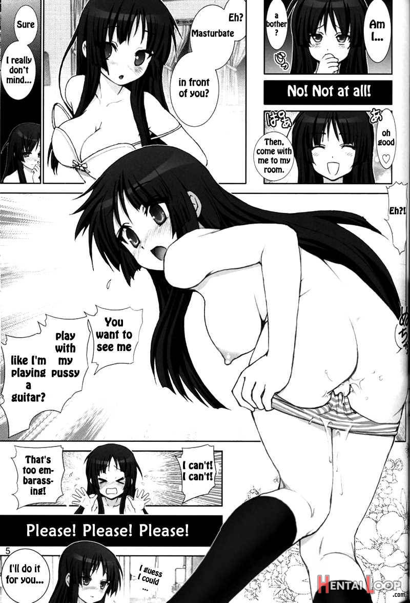 Mio-chan no Binetsu Kaisyou Dai sakusen!! page 4