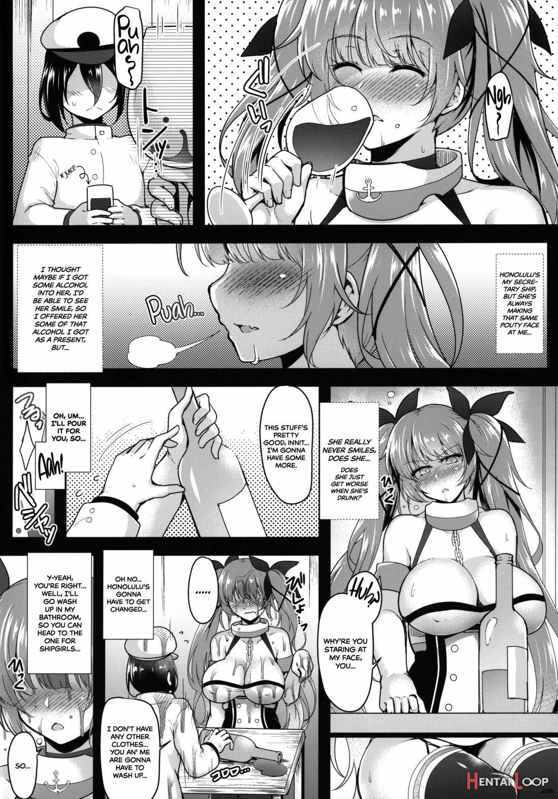 Mizugi no Honolulu-san ga Bucchouzura Shinagara Oppai de Nagusamete Kureru Hon page 3