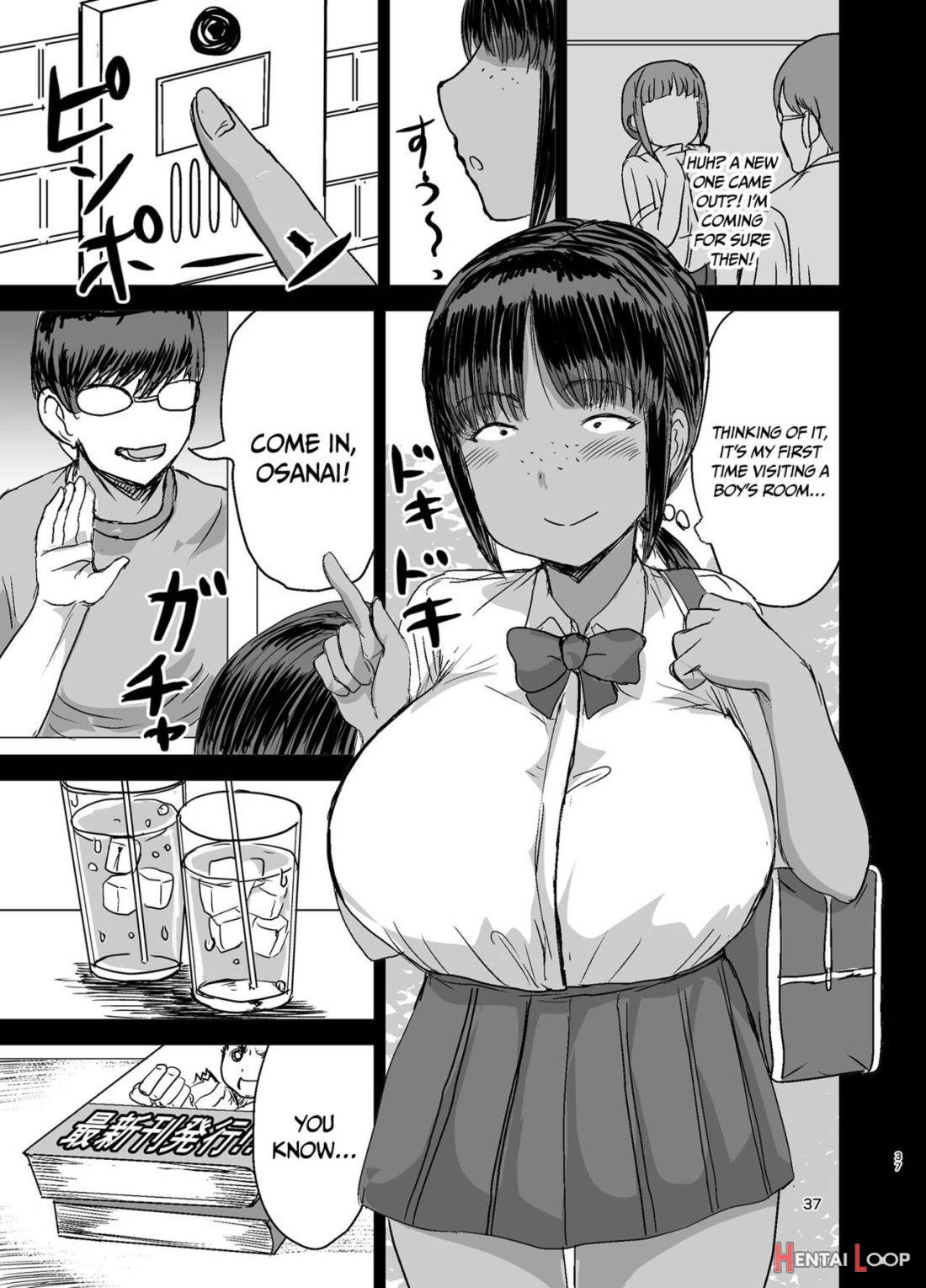 Mob-kao Bakunyuu no Dokyuusei o Ore no Iinari no Sefri ni Shiteyatta… page 38