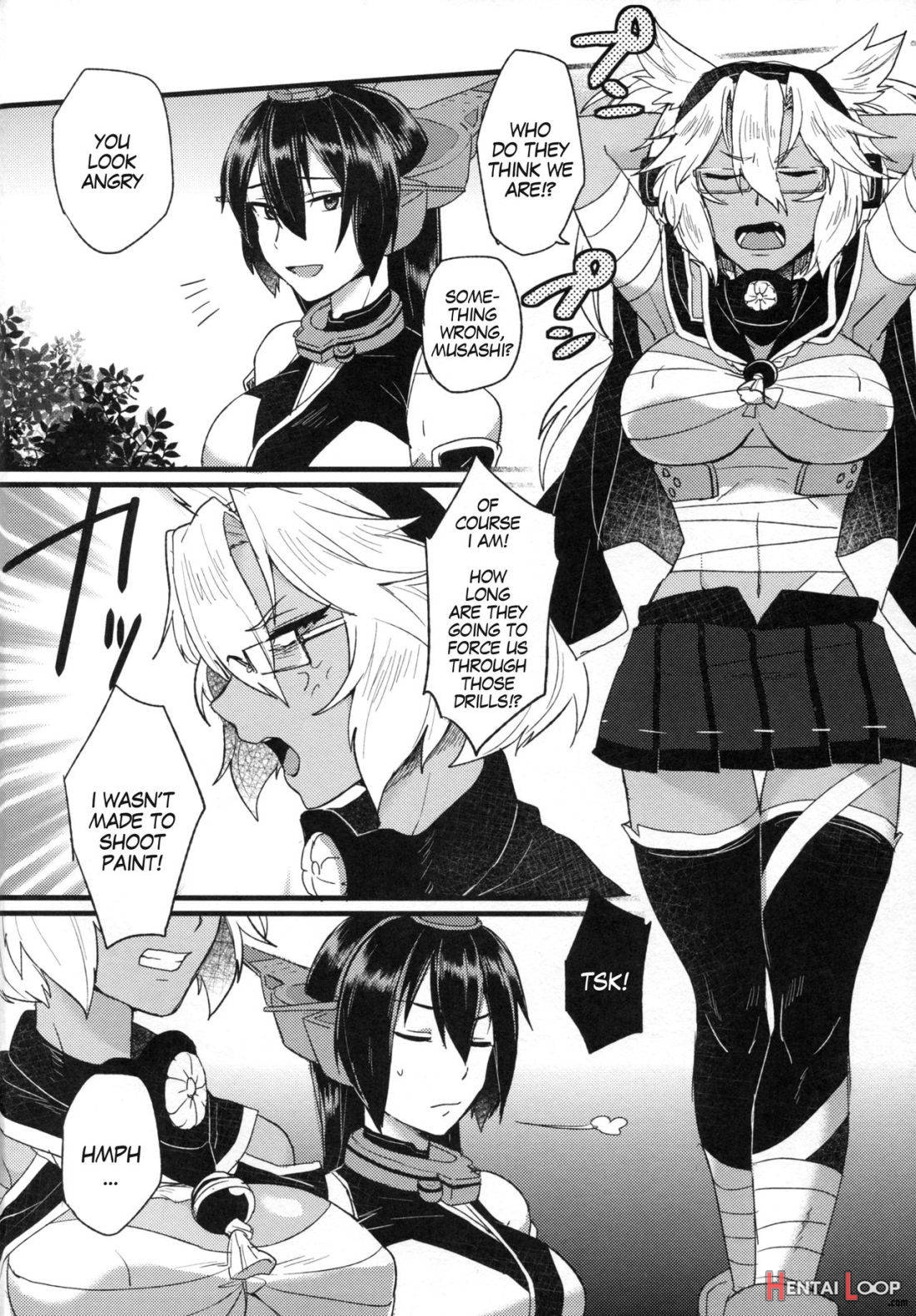 Musashi x Nagato Anthology “Beast Emotion” Ch. 1 page 36