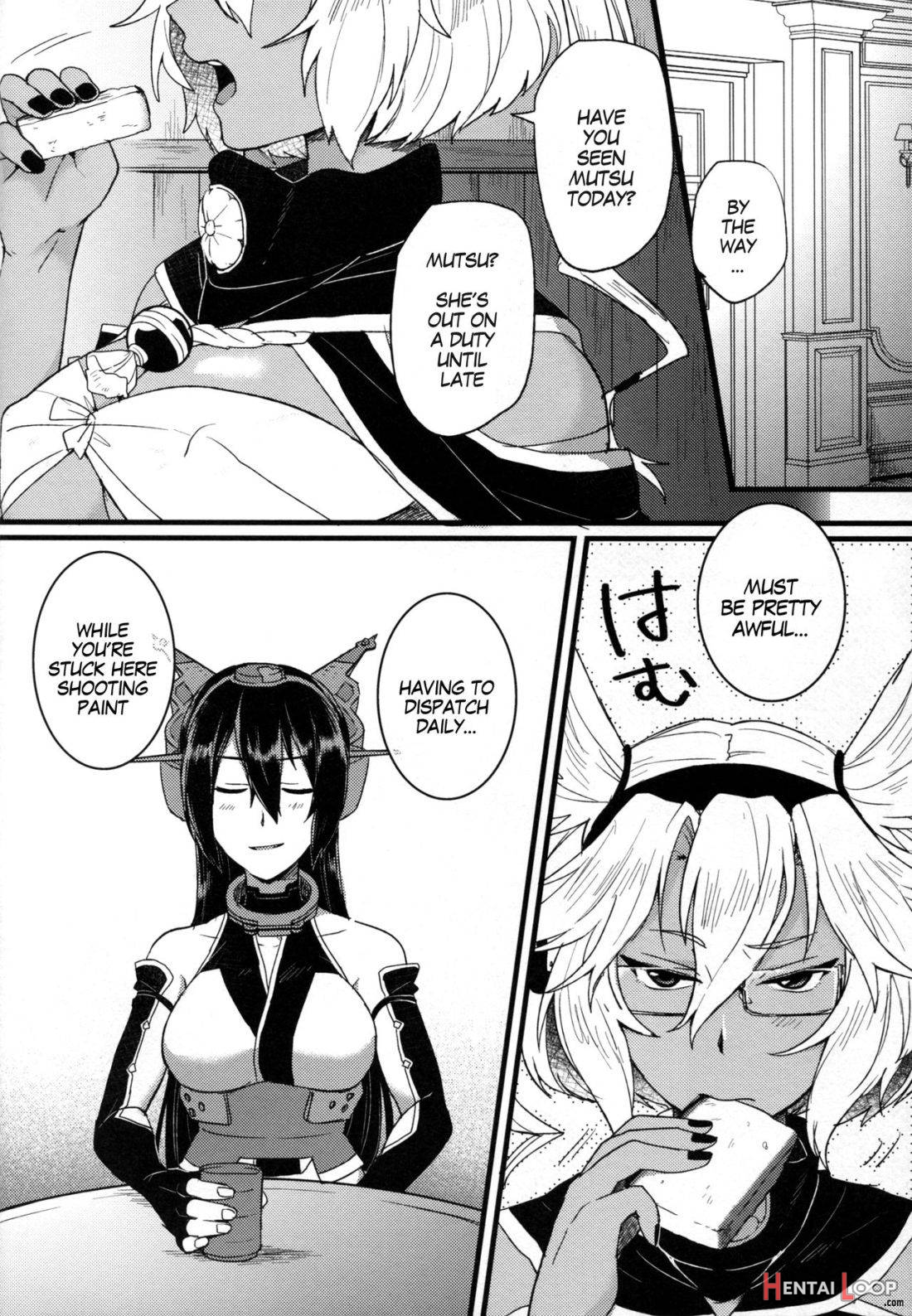 Musashi x Nagato Anthology “Beast Emotion” Ch. 1 page 38