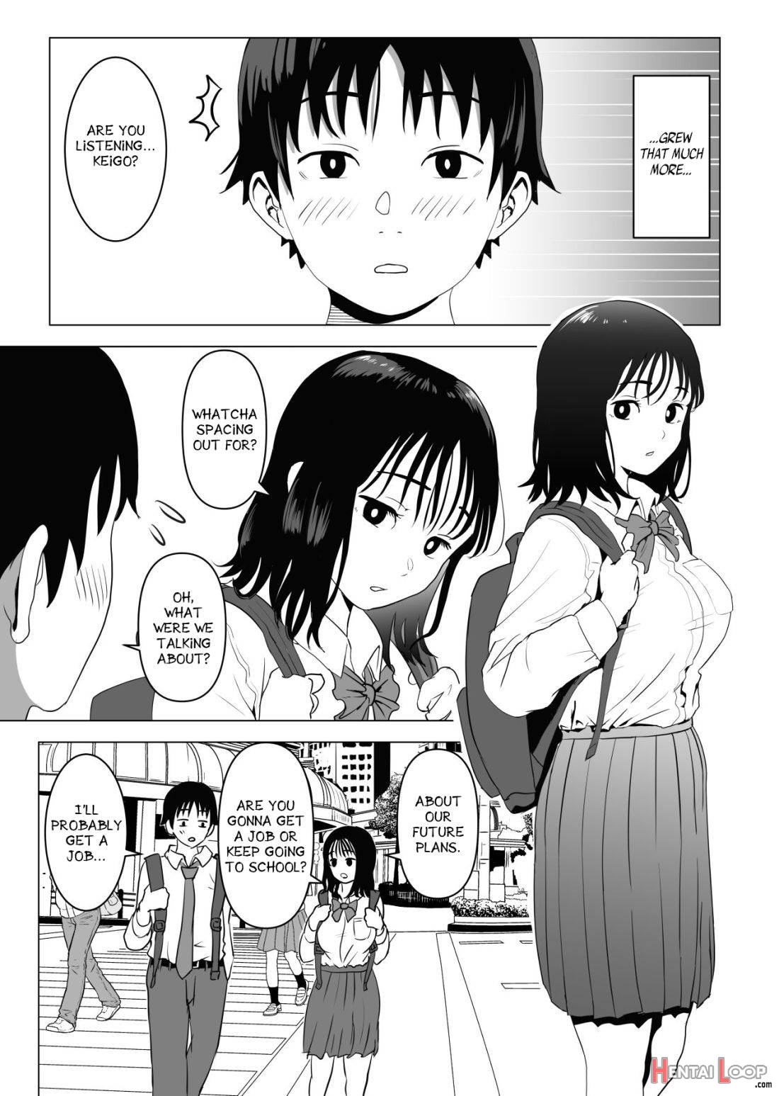 Ore no Kyonyuu Osananajimi ga Aniki to Saikin Ayashii page 12